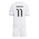 Real Madrid Rodrygo Goes #11 Dětské Oblečení Domácí Dres 2025-26 Krátkým Rukávem (+ trenýrky)